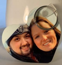 Load image into Gallery viewer, Key Ring - Heart Shaped - 1 Sided