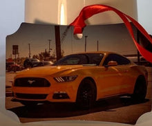 Load image into Gallery viewer, Ornament - Smooth Edge Aluminum Ornament - Landscape w/Ribbon - 2 sided