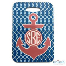 Load image into Gallery viewer, Luggage (Bag) Tag - 2.75" x 4" - Rectangle - SET OF 4 - 2nd side Personalization