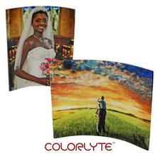 Load image into Gallery viewer, Acrylic Photo Panel - 10&quot; x 8&quot; CURVED Landscape Oriented
