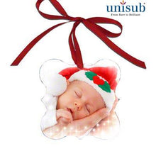 Load image into Gallery viewer, Ornament, Fancy Shaped, Square Aluminum w/Ribbon