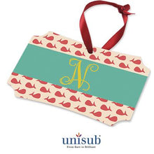 Load image into Gallery viewer, Ornament - Smooth Edge Aluminum Ornament - Landscape w/Ribbon - 2 sided